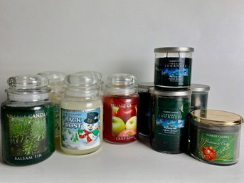 Yankee Christmas Candle Lot (10)