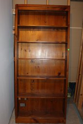 36 By 80 Pine Bookcase