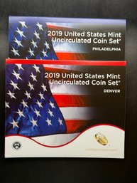 2019 United States Mint Uncirculated Coin Set