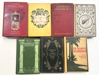 Lot Of Antique Books From 1900-1910