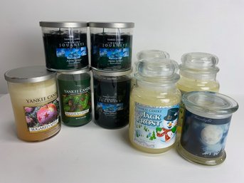 Yankee Christmas Candle Lot (9)