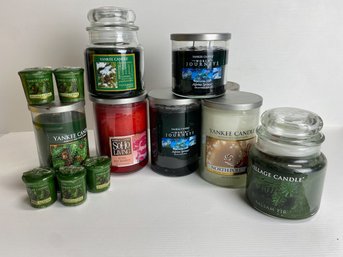 Yankee Christmas Candle Lot (8)