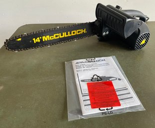 McCulloch Electric Chain Saw