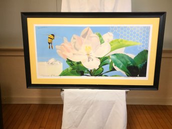 Fantastic Large MICHAEL MORRIS Signed / Numbered Print - Dreams Of Prosperity - 1/10 - Great Bright Colors !