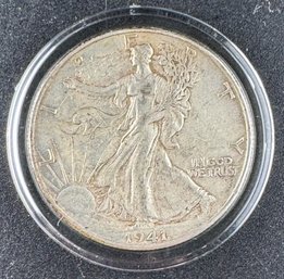 1941-D Walking Liberty Silver Half Dollar