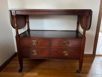 Vintage 1950s Cabinet Cart Server/Bar