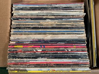 A Fantastic Collection Of Vintage Vinyl LPs, Over 50 Records!