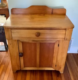 Antique  Pine Dry Sink/Wash Stand