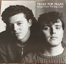 TEARS FOR FEARS - 1985 - Songs From The Big Chair- 422-824 300-1 1st Pressing - VG COND.