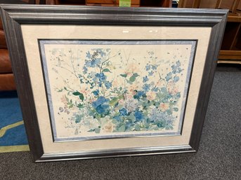 Pencil Signed Watercolor Print By Ruth Basler Burr - Pottpuri