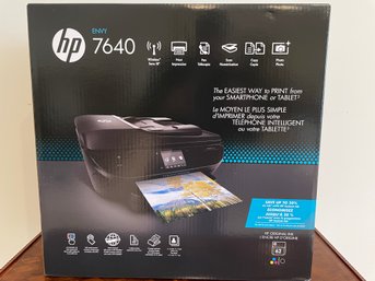 New In Box. HP 7640 All In One Printer.
