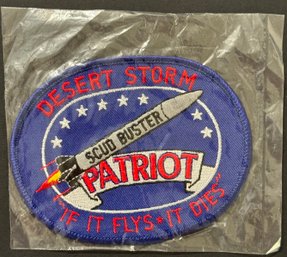 Desert Storm If It Flies It Dies Collectible Patch