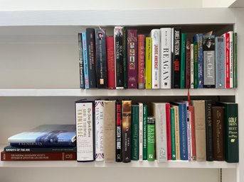 2 Shelves Of Books