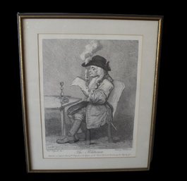Etching By J.K Severson, The Politician