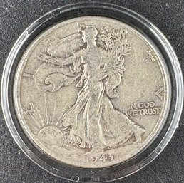 1943 Walking Liberty Silver Half Dollar