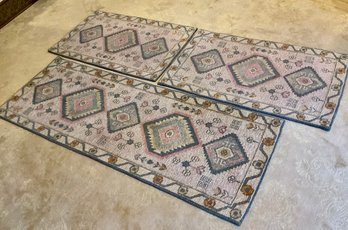 Trio Of Kitchen/bath Rugs From ANTHROPOLOGIE