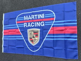 Porsche Martini Racing Printed Flag