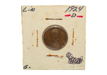 1924-D Lincoln Wheat Penny