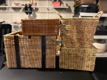 4 Wonderful Wicker Baskets         BSMT