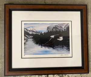 Framed 'Wildlife Series' Lithograph Jim Collins