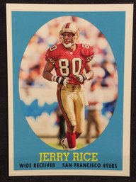 2007 Topps 1958 Style Jerry Rice Insert Card - L