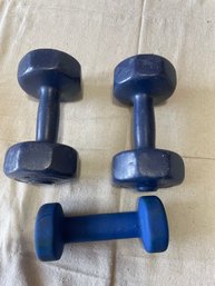 3 - 5LB Dumbells