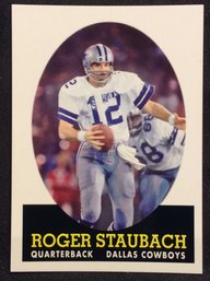 2007 Topps 1958 Style Roger Staubach Insert Card - L
