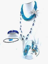 A Starfish Is Born - 10 Piece Blue Nautical Bundle