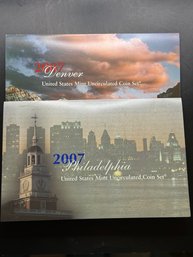 2007 United States Mint Uncirculated Coin Set