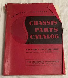 1947- 1950 Studebaker Chassis Parts Catalog