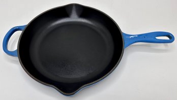 Le Creuset French Cast Iron Enameled Frying Pan, Unused