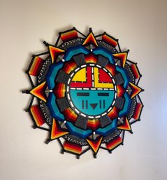 Sandra Hamana Dawa Sun String Art Sculpture