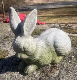 Vintage Cement Rabbit Lawn Decor (B)