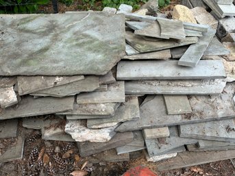 A Large Collection Of Bluestone And Slate - The Old Patio