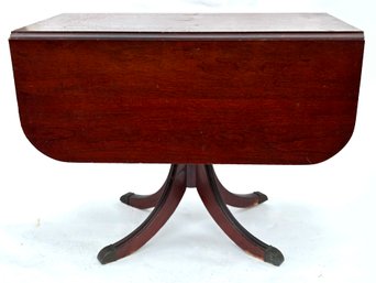 A Vintage Mahogany Drop Leaf Dining Table