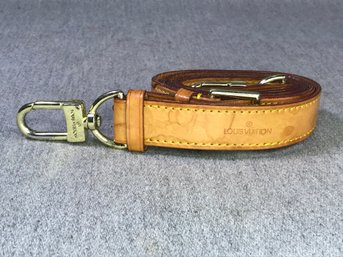 Authentic LOUIS VUITTON Luggage / Keepall / Duffle Bag  Suitcase Shoulder Strap 48' Adjustable - Nice Patina