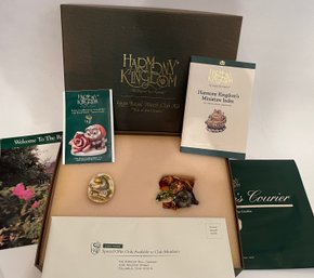 Harmony Kingdom Royal Watch - Beneath The Ever Changing Seas Figurine - Pin - 1999 Calendar - Seeds - Box
