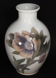 FINE ROYAL COPENHAGEN PORCELAIN VASE WITH FLOWER