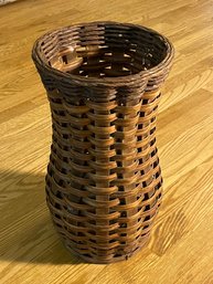 Vintage Wicker Waste Basket