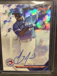 2016 Bowman's Best Anthony Alforo Autograph Card - K