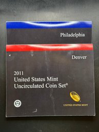 2011 United States Mint Uncirculated Coin Set