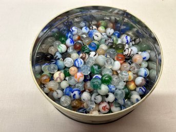 Large Lot Of Vintage Marbles