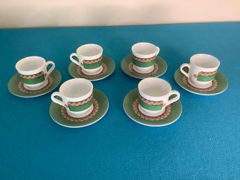 ESPRESSO CUP AND SAUCER LOT