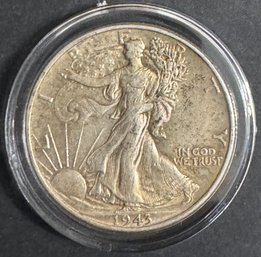 1943 Walking Liberty Silver Half Dollar