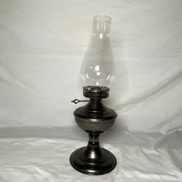 Gun Metal Lamp Lantern 6x17 Oil Kerosene