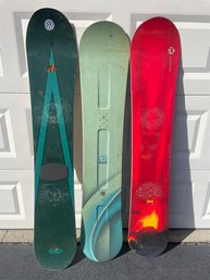 Set Of Snowboards