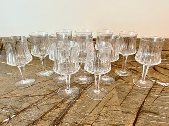 Set Of Twelve Royal Doulton Crystal Sonnet Water Goblet Glasses