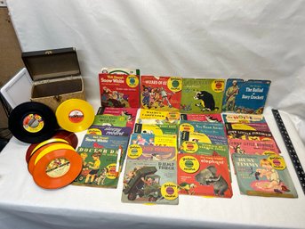 Very Large Lot Of Walt Disneys Golden Records