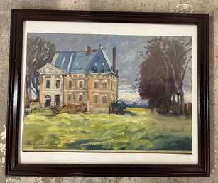 Framed Painting Charles Mount 1960