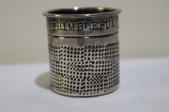 Sterling Silver TAXCO UXMAL 'Just A Thimbleful' Cup (45 Grams)